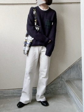 あやたさん（レディース・152cm）の冬コーディネート