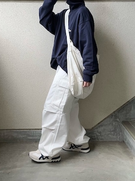 「PENNEYS（ぺニーズ）のアイテム」を使った、あやたさん（レディース・152cm）の冬コーディネート