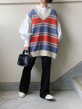 あやたさん（レディース・152cm）の春コーディネート