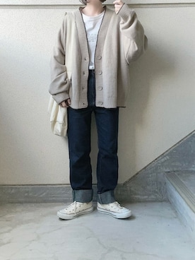 あやたさん（レディース・152cm）の冬コーディネート