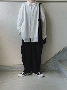 「RUUBON（ルーボン）のアイテム」を使った、あやたさん（レディース・152cm）の冬コーディネート