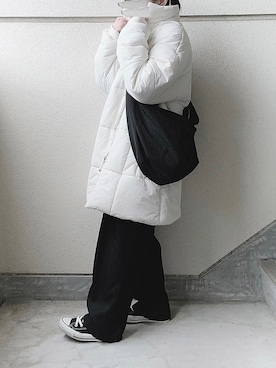 「bohmal（ボマール）のアイテム（ジャケット/アウター）」を使った、あやたさん（レディース・152cm）の秋コーディネート