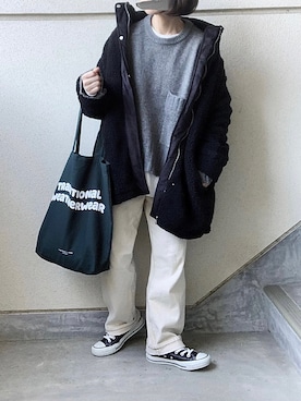 あやたさん(レディース・152cm)の冬コーディネート