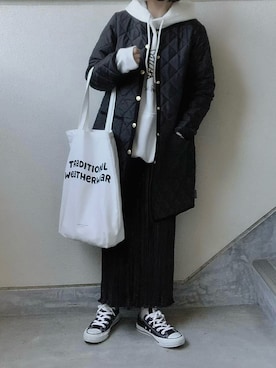 あやたさん（レディース・152cm）の冬コーディネート