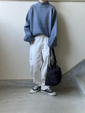 「Libra Cue（リブラ キュー）のアイテム」を使った、あやたさん（レディース・152cm）の秋コーディネート