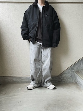 「アイテム（ブルゾン）」を使った、あやたさん（レディース・152cm）の秋コーディネート