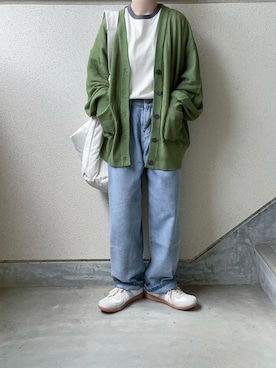 「EDIT Gris（エディットグリ）のアイテム（バッグ）」を使った、あやたさん（レディース・152cm）の春コーディネート