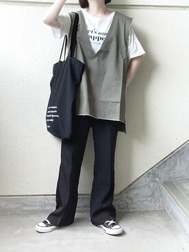 あやたさん（レディース・152cm）の夏コーディネート