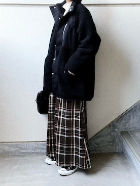 あやたさん(レディース・152cm)の冬コーディネート
