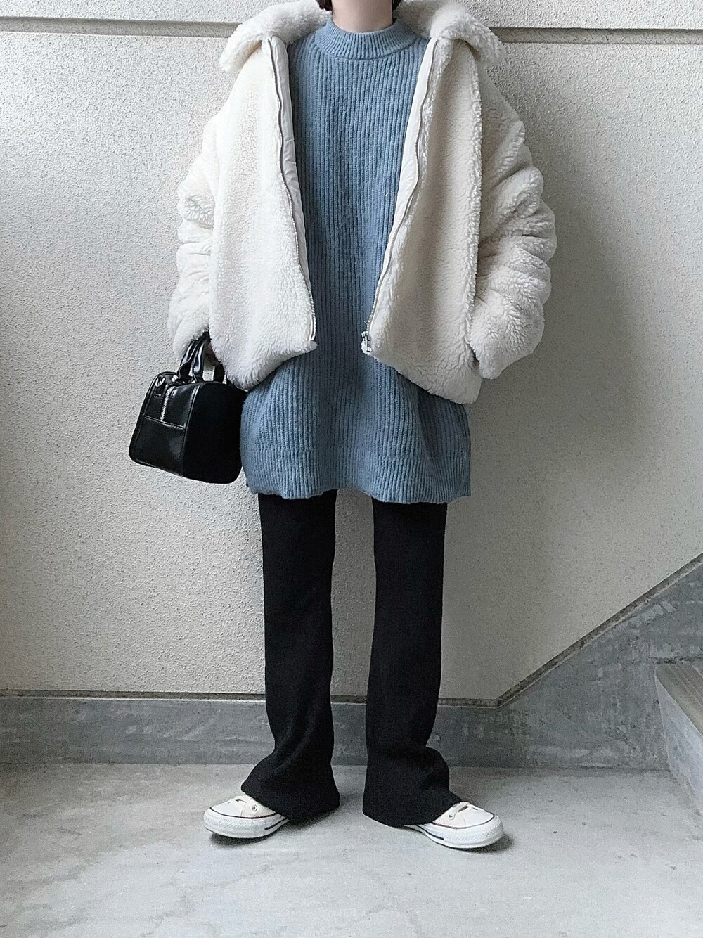 Calvin Klein（カルバン・クライン）の「バックモノグラム シェルパ