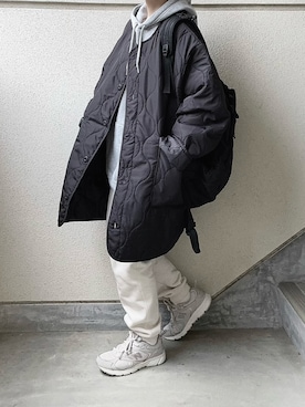 あやたさん（レディース・152cm）の冬コーディネート