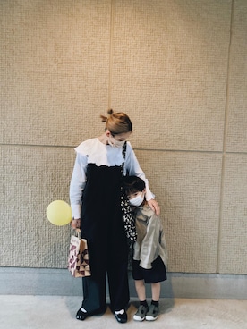 「JOURNAL STANDARD relume（ジャーナルスタンダード　レリューム）のアイテム（オールインワン・サロペット）」を使った、yukiさん（レディース・154cm）の春コーディネート