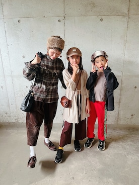 yuriaさん（キッズ・110cm・10代）の冬コーディネート