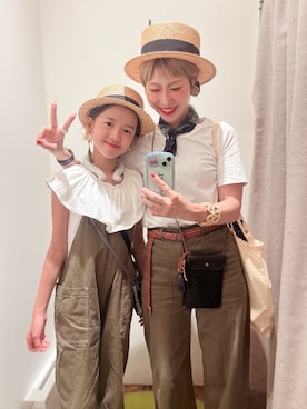 yuriaさん（キッズ・110cm）の秋コーディネート