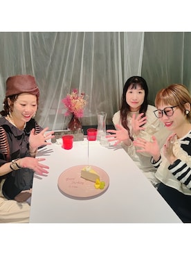 「アイテム（ピアス（両耳用））」を使った、yuriaさん（キッズ・110cm）の秋コーディネート