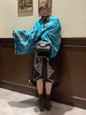 「AXES-X（アクシーズエックス）のアイテム」を使った、axes femmeさん（レディース・165cm）の秋コーディネート