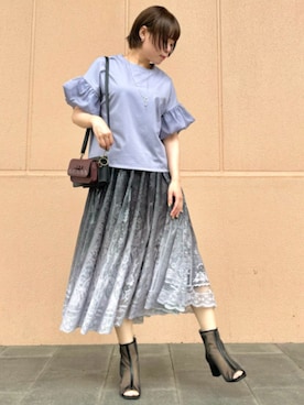 axes femmeさん（レディース・165cm）の夏コーディネート