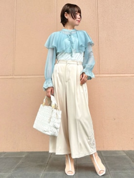 axes femmeさん（レディース・165cm）の夏コーディネート