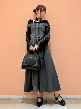 「アイテム（パンプス）」を使った、axes femmeさん（レディース・165cm）の秋コーディネート
