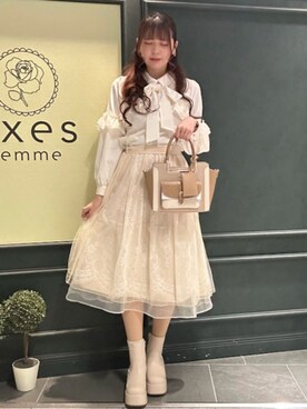 axes femmeさん（レディース・167cm）の冬コーディネート