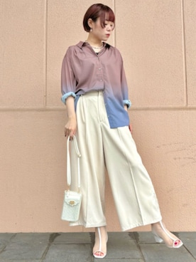 axes femmeさん（レディース・165cm）の秋コーディネート