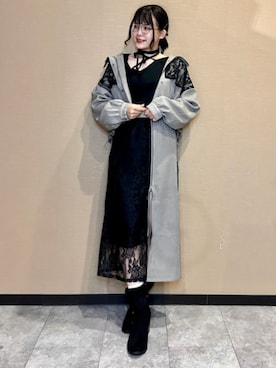 「axes femme（アクシーズファム）のアイテム（ブルゾン）」を使った、axes femmeさん（レディース・163cm）の秋コーディネート
