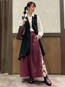 axes femmeさん（レディース・167cm）の秋コーディネート