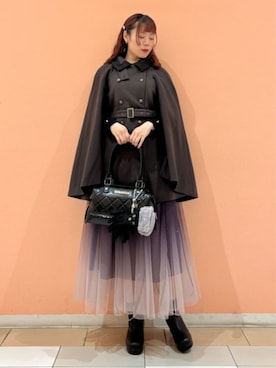 「アイテム（その他雑貨）」を使った、axes femmeさん（レディース・165cm）の秋コーディネート