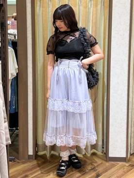 「axes femme POETIQUE（アクシーズファムポエティック）のアイテム（キャミソール）」を使った、axes femmeさん（レディース・169cm）の秋コーディネート