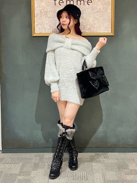 axes femmeさん（レディース・155cm）の秋コーディネート