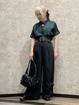 「axes femme（アクシーズファム）のアイテム（サンダル）」を使った、axes femmeさん（レディース・153cm）の夏コーディネート