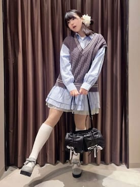 axes femmeさん（レディース・155cm）の冬コーディネート