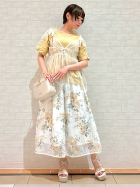 axes femmeさん（レディース・165cm）の夏コーディネート