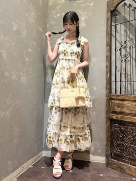 axes femmeさん（レディース・168cm）の春コーディネート