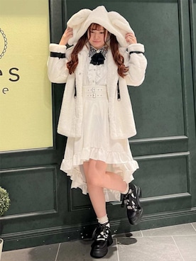 「うさぎ」｜axes femmeさん（レディース・160cm）の秋コーディネート