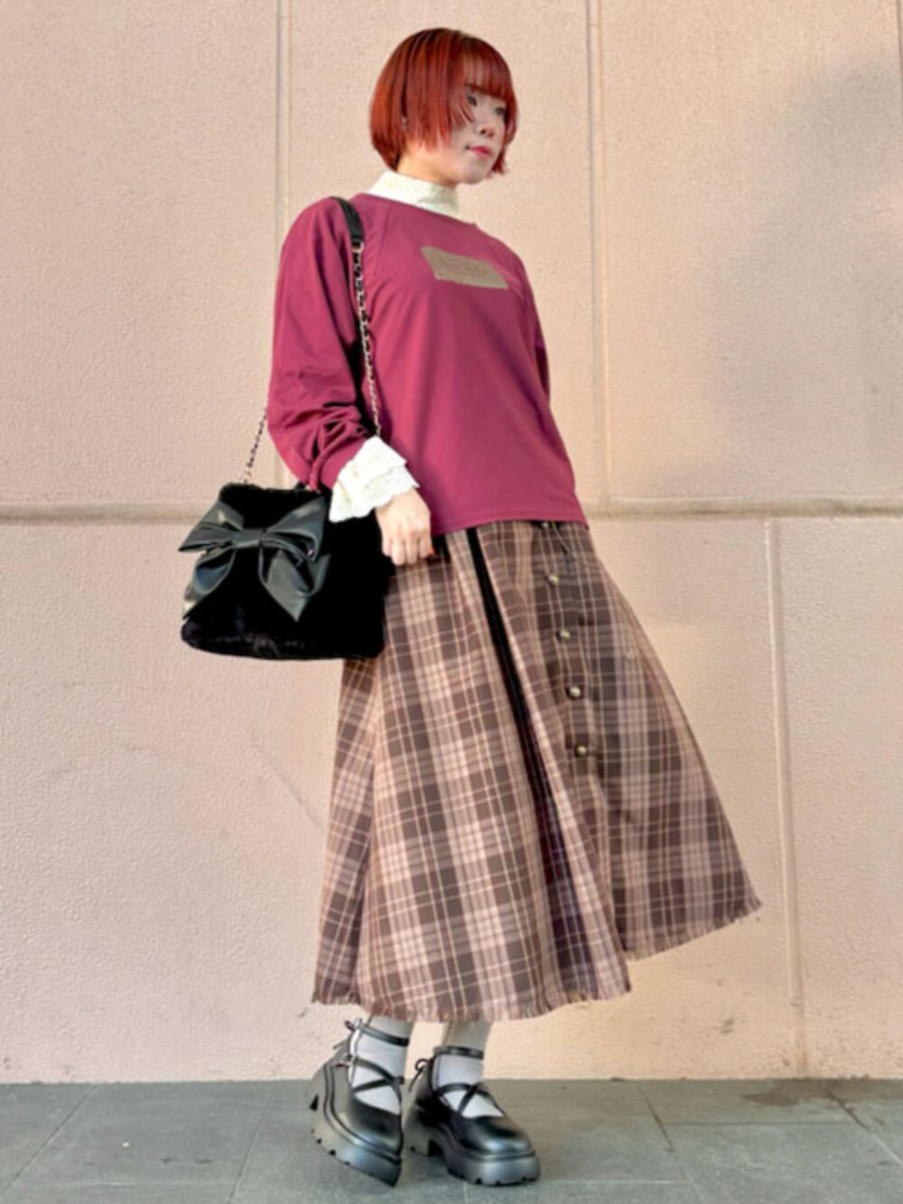 axes femme（アクシーズファム）の「厚底クロスストラップ