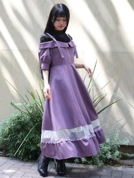 「アイテム（ブーツ）」を使った、axes femmeさん（レディース・158cm）の夏コーディネート