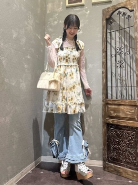 axes femmeさん(レディース・168cm)の春コーディネート