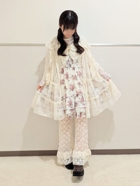 「アイテム（チュニック）」を使った、axes femmeさん（レディース・150cm）の秋コーディネート