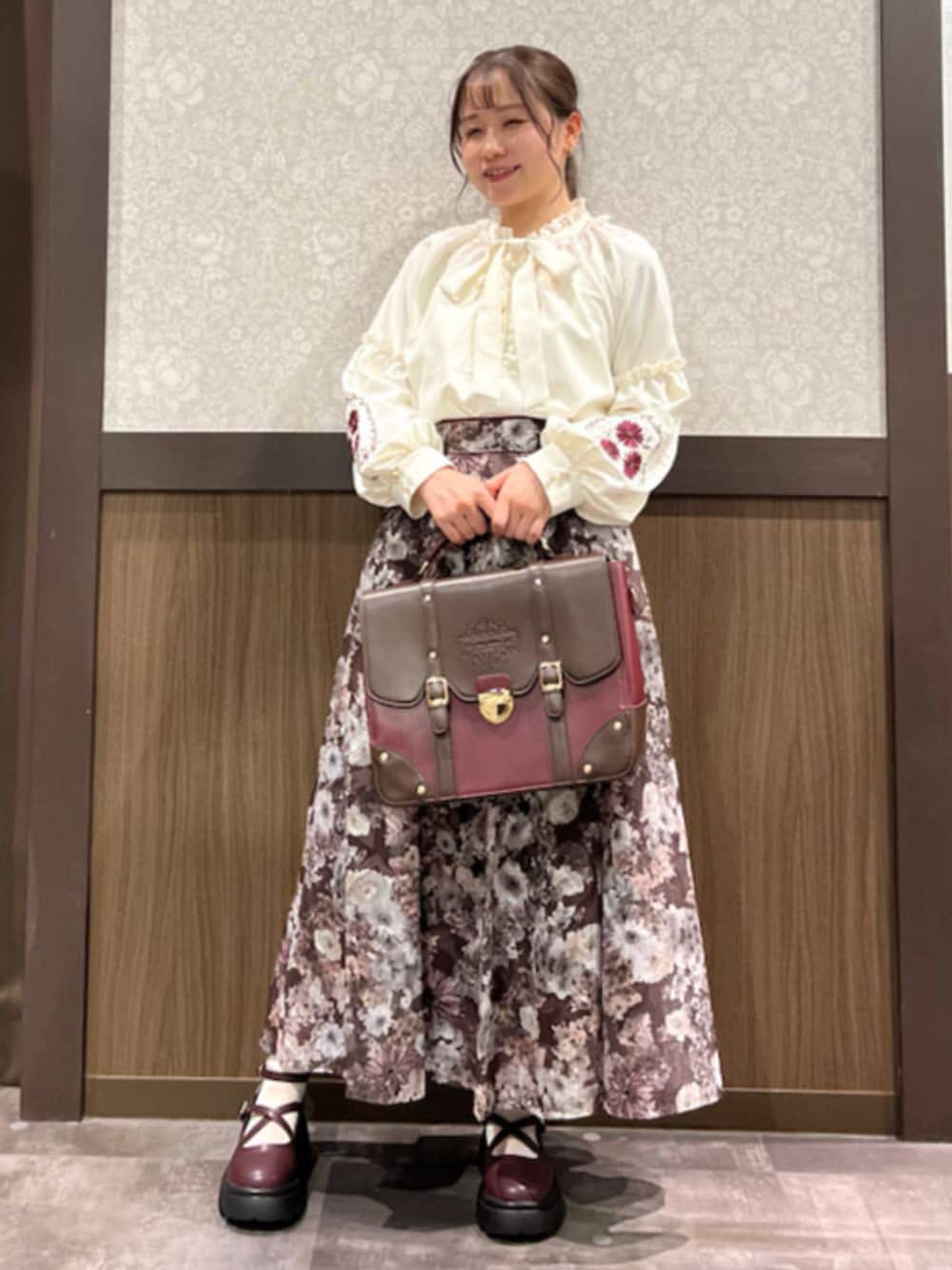 axes femme 厚底クロスストラップシューズ axes femme（アクシーズファム）の「厚底クロスストラップ
