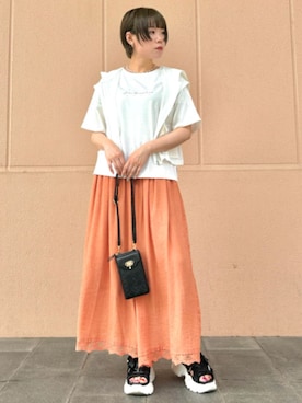 axes femmeさん（レディース・165cm）の夏コーディネート