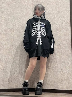 「REZEN（リゼン）のアイテム」を使った、axes femmeさん（レディース・153cm）の春コーディネート