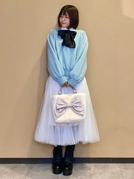「AXES-X（アクシーズエックス）のアイテム」を使った、axes femmeさん（レディース・163cm）の秋コーディネート