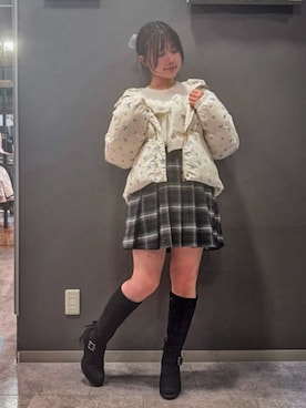 axes femmeさん（レディース・155cm）の冬コーディネート