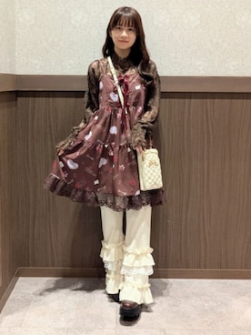 axes femmeさん（レディース・150cm）の冬コーディネート