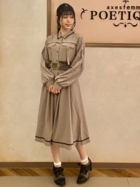 axes femmeさん(レディース・158cm)の秋コーディネート