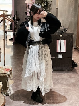 「axes femme（アクシーズファム）のアイテム（ピーコート）」を使った、axes femmeさん（レディース・155cm）の秋コーディネート