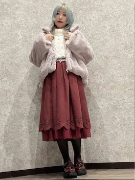 axes femmeさん（レディース・153cm）の冬コーディネート