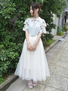 axes femmeさん（レディース・158cm）の夏コーディネート