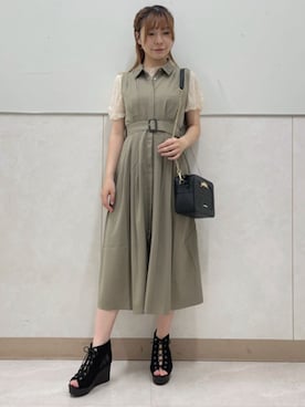 axes femmeさん（レディース・162cm）の夏コーディネート